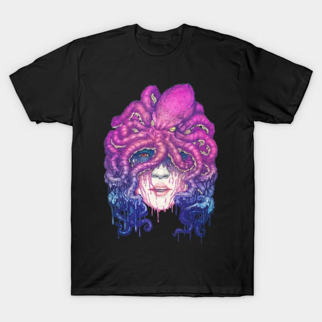 Dark Queen of The Deep Sea T-Shirt by Villainmazk